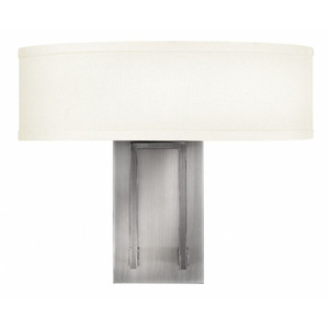 HIN3202AN Hampton Multi Bulb Wall Sconce - Antique Nickel HIN3202AN Hampton Multi Bulb Wall Sconce - Antique Nickel