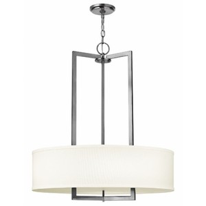 HIN3204AN Hampton Drum Pendant Pendant Light - Antique Nickel HIN3204AN Hampton Drum Pendant Pendant Light - Antique Nickel