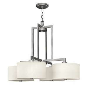 H3214AN Hampton Mid Sized Chandelier Chandelier - Antique Nickel H3214AN Hampton Mid Sized Chandelier Chandelier - Antique Nickel