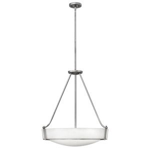 H3224AN Hathaway Up Light Pendant Light - Antique Nickel / White H3224AN Hathaway Up Light Pendant Light - Antique Nickel / White