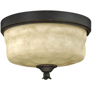 H3501OL Casa Flush Mount Ceiling Light - Olde Black H3501OL Casa Flush Mount Ceiling Light - Olde Black