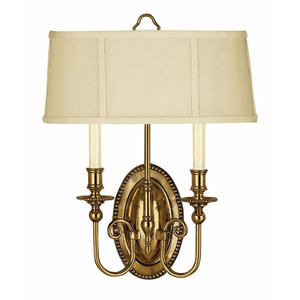 H3610BB Oxford Multi Bulb Wall Sconce - Burnished Brass H3610BB Oxford Multi Bulb Wall Sconce - Burnished Brass