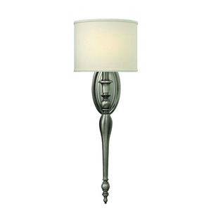H3629AN Yorktown 1 Bulb Wall Sconce - Antique Nickel H3629AN Yorktown 1 Bulb Wall Sconce - Antique Nickel