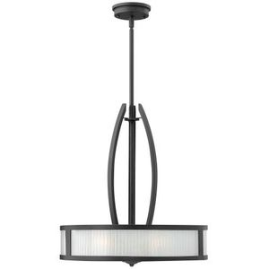 H3872SK Meridian Down Light Pendant Light - Satin Black H3872SK Meridian Down Light Pendant Light - Satin Black