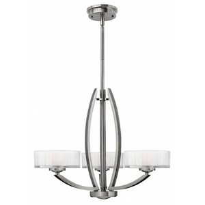 H3873BN Meridian Mini Chandelier - Brushed Nickel H3873BN Meridian Mini Chandelier - Brushed Nickel