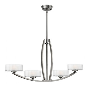 H3874BN Meridian Linear Pendant Pendant Light - Brushed Nickel H3874BN Meridian Linear Pendant Pendant Light - Brushed Nickel
