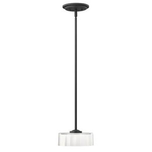 H3877SK Meridian Mini-Pendant Pendant Light - Satin Black H3877SK Meridian Mini-Pendant Pendant Light - Satin Black
