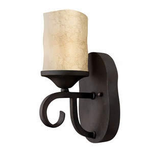 H4010OL Casa 1 Bulb Wall Sconce - Olde Black H4010OL Casa 1 Bulb Wall Sconce - Olde Black