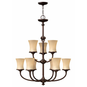H4178VZ Thistledown Large Foyer Chandelier Chandelier - Victorian Bronze H4178VZ Thistledown Large Foyer Chandelier Chandelier - Victorian Bronze