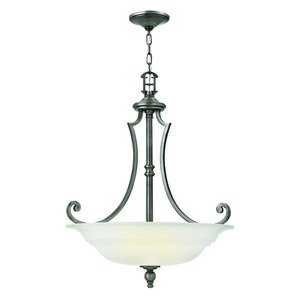 H4244PL Plymouth Up Light Pendant Light - Polished Antique Nickel H4244PL Plymouth Up Light Pendant Light - Polished Antique Nickel