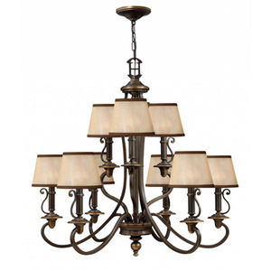 H4248OB Plymouth Large Foyer Chandelier Chandelier - Olde Bronze H4248OB Plymouth Large Foyer Chandelier Chandelier - Olde Bronze