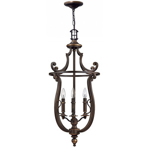 H4254OB Plymouth Entrance / Foyer Pendant Light - Olde Bronze H4254OB Plymouth Entrance / Foyer Pendant Light - Olde Bronze