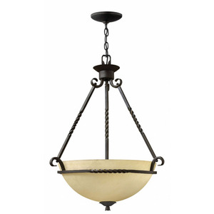 H4313OL Casa Up Light Pendant Light - Olde Black H4313OL Casa Up Light Pendant Light - Olde Black