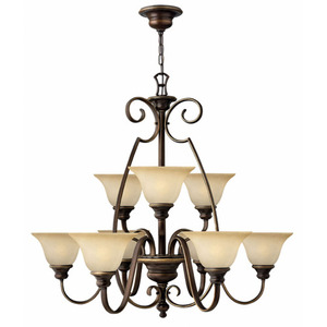 H4568AT Cello Large Foyer Chandelier Chandelier - Antique Bronze H4568AT Cello Large Foyer Chandelier Chandelier - Antique Bronze