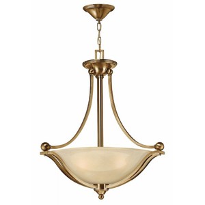 H4652BR Bolla Up Light Pendant Light - Brushed Bronze / Amber Seedy H4652BR Bolla Up Light Pendant Light - Brushed Bronze / Amber Seedy