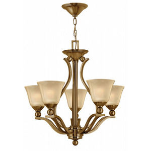 H4655BR Bolla Mid Sized Chandelier Chandelier - Brushed Bronze / Amber Seedy H4655BR Bolla Mid Sized Chandelier Chandelier - Brushed Bronze / Amber Seedy