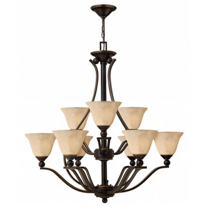 H4657OB Bolla Large Foyer Chandelier Chandelier - Olde Bronze / Amber Seedy H4657OB Bolla Large Foyer Chandelier Chandelier - Olde Bronze / Amber Seedy