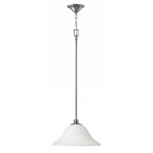 H4661BN Bolla Down Light Pendant Light - Brushed Nickel / Opal H4661BN Bolla Down Light Pendant Light - Brushed Nickel / Opal