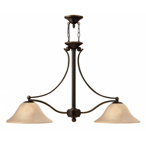 H4662OB Bolla Linear Pendant Pendant Light - Olde Bronze / Amber Seedy H4662OB Bolla Linear Pendant Pendant Light - Olde Bronze / Amber Seedy