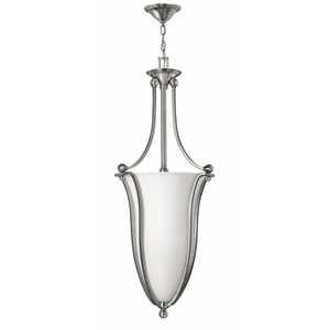H4665BN Bolla Up Light Pendant Light - Brushed Nickel / Opal H4665BN Bolla Up Light Pendant Light - Brushed Nickel / Opal