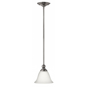 H4667BN Bolla Mini-Pendant Pendant Light - Brushed Nickel / Opal H4667BN Bolla Mini-Pendant Pendant Light - Brushed Nickel / Opal
