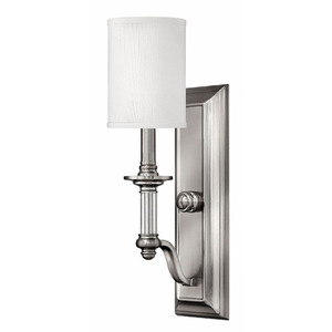 H4790BN Sussex 1 Bulb Wall Sconce - Brushed Nickel H4790BN Sussex 1 Bulb Wall Sconce - Brushed Nickel
