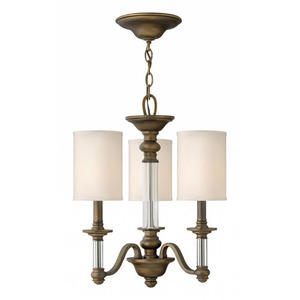 H4793EZ Sussex Mini Chandelier - English Bronze H4793EZ Sussex Mini Chandelier - English Bronze