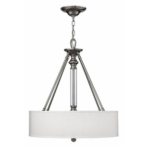H4794BN Sussex Drum Pendant Pendant Light - Brushed Nickel H4794BN Sussex Drum Pendant Pendant Light - Brushed Nickel
