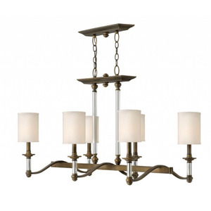H4796EZ Sussex Linear Pendant Pendant Light - English Bronze H4796EZ Sussex Linear Pendant Pendant Light - English Bronze