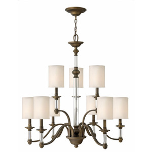H4798EZ Sussex Large Foyer Chandelier Chandelier - English Bronze H4798EZ Sussex Large Foyer Chandelier Chandelier - English Bronze