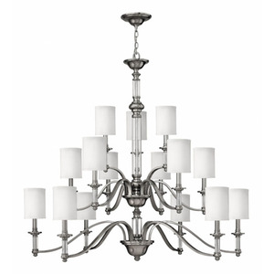 H4799BN Sussex Large Foyer Chandelier Chandelier - Brushed Nickel H4799BN Sussex Large Foyer Chandelier Chandelier - Brushed Nickel