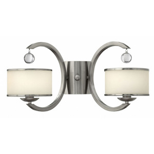 H4852BN Monaco Multi Bulb Wall Sconce - Brushed Nickel H4852BN Monaco Multi Bulb Wall Sconce - Brushed Nickel