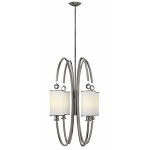 H4858BN Monaco Mid Sized Chandelier Chandelier - Brushed Nickel H4858BN Monaco Mid Sized Chandelier Chandelier - Brushed Nickel