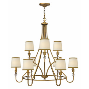 H4878BR Morgan Large Foyer Chandelier Chandelier - Brushed Bronze H4878BR Morgan Large Foyer Chandelier Chandelier - Brushed Bronze
