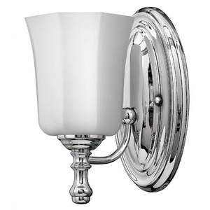H5010CM Shelly 1 Bulb Wall Sconce - Chrome H5010CM Shelly 1 Bulb Wall Sconce - Chrome