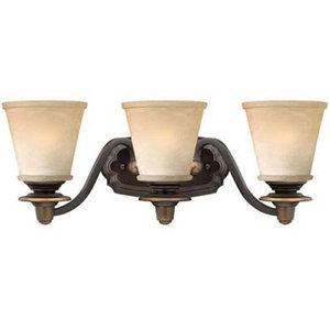 H5473OB Plymouth 3 Bulb Bathroom Lighting - Olde Bronze H5473OB Plymouth 3 Bulb Bathroom Lighting - Olde Bronze