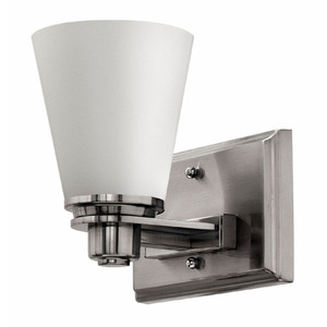 H5550BN Avon 1 Bulb Wall Sconce - Brushed Nickel H5550BN Avon 1 Bulb Wall Sconce - Brushed Nickel