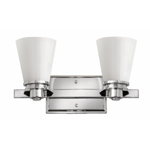 H5552CM Avon 2 Bulb Bathroom Lighting - Chrome H5552CM Avon 2 Bulb Bathroom Lighting - Chrome