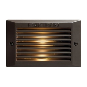 H58025BZ Louvered Hallway Step Light - Bronze H58025BZ Louvered Hallway Step Light - Bronze