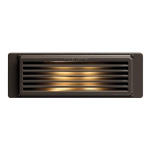 H59009BZ Louvered Hallway Step Light - Bronze H59009BZ Louvered Hallway Step Light - Bronze