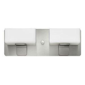 H5912BN Envy 2 Bulb Bathroom Lighting - Brushed Nickel H5912BN Envy 2 Bulb Bathroom Lighting - Brushed Nickel