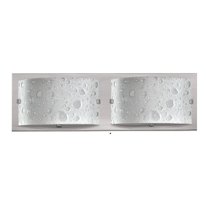 H5922BN Daphne 2 Bulb Bathroom Lighting - Brushed Nickel H5922BN Daphne 2 Bulb Bathroom Lighting - Brushed Nickel