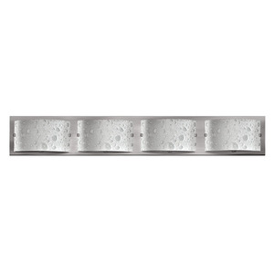 H5924BN Daphne 4 or More Bulb Bathroom Lighting - Brushed Nickel H5924BN Daphne 4 or More Bulb Bathroom Lighting - Brushed Nickel