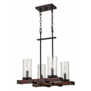 FFR40205IRN Jasper Linear Pendant Pendant Light - Rustic Iron FFR40205IRN Jasper Linear Pendant Pendant Light - Rustic Iron