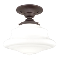 Semi Flush Mount 9-1/2" Width Semi Flush Mount 9-1/2" Width