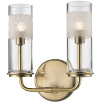 Bathroom Lighting (2 Bulbs) 9" Width Bathroom Lighting (2 Bulbs) 9" Width