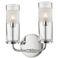 Bathroom Lighting (2 Bulbs) 9" Width Bathroom Lighting (2 Bulbs) 9" Width