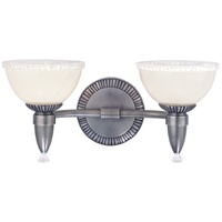 Bathroom Lighting (2 Bulbs) 13-1/4" Width Bathroom Lighting (2 Bulbs) 13-1/4" Width
