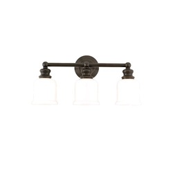 Bathroom Lighting (3 bulbs) 21" Width Bathroom Lighting (3 bulbs) 21" Width