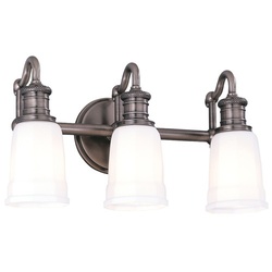 Bathroom Lighting (3 bulbs) 17-1/4" Width Bathroom Lighting (3 bulbs) 17-1/4" Width